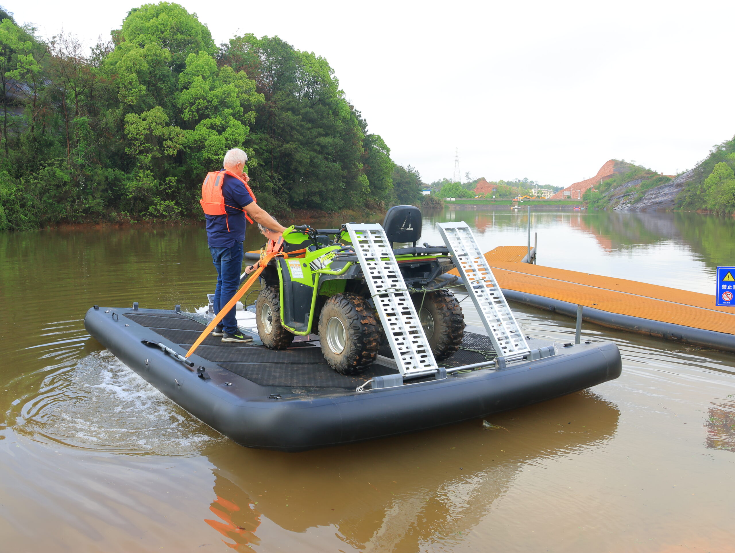 D-Pad Inflatable Military water platform - Image 2