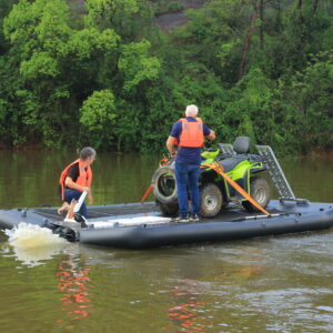 D-Pad Inflatable Military water platform